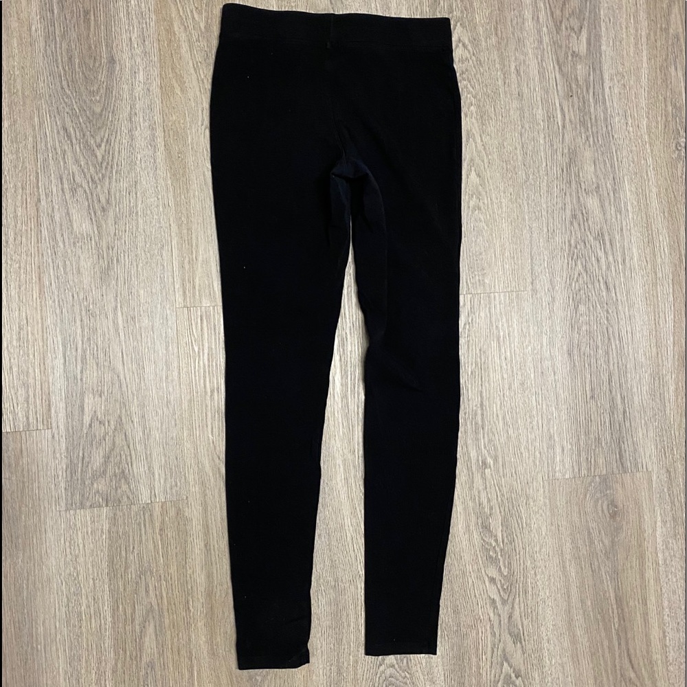 H&M black leggings and black Express leggings